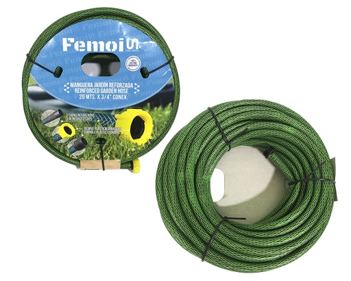 [1-664] MANGUERA CUL C/CONEX 1/2" x 20 MTS FEMOI 1-664