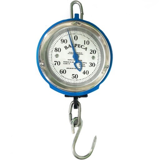 [1-678] BALANZA PARA COLGAR 100KG CAZ 1-678