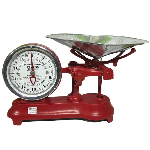 [1-681] BALANZA MOSTRADOR C/PLATO HONDO x 10KG TECMATIC 1-681