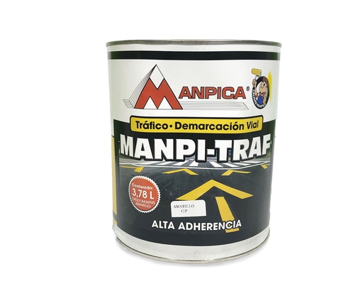 [1-704] PINTURA TRAFICO AMARILLO x GALON MANPICA 1-704