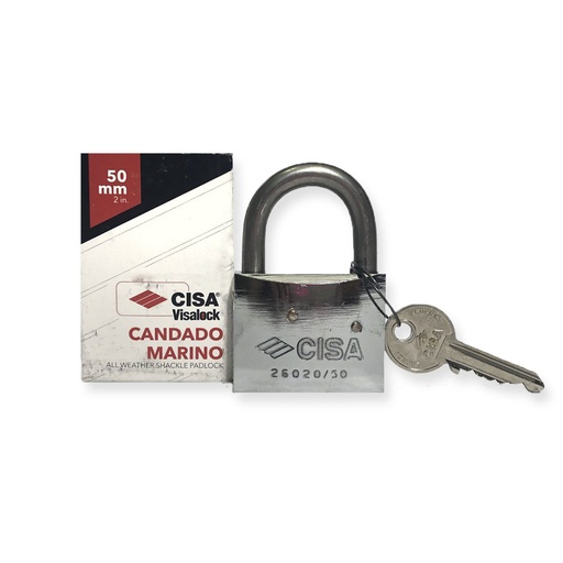 [1-746] CANDADO MARINO ARCO 50MM CISA 1-746