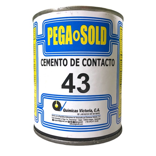 [1-791] CEMENTO CONTACTO PEGA-SOLD 43 x 1/8 GALON 1-791