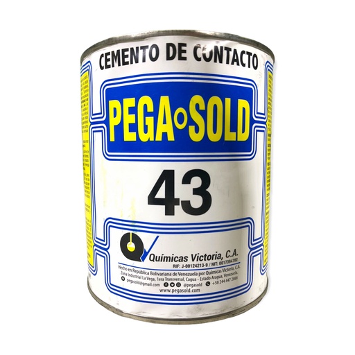 [1-792] CEMENTO CONTACTO PEGA-SOLD 43 x 1/4 GALON 1-792