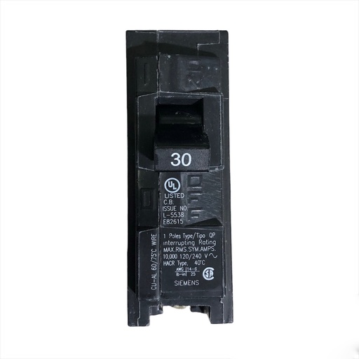 [1-803] BREAKER 1x30 A EMP SIEMENS 1-803