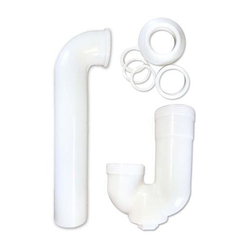 [1-814] SIFON PLASTICO 1 1/4" P/ LAVAMANOS 1-814