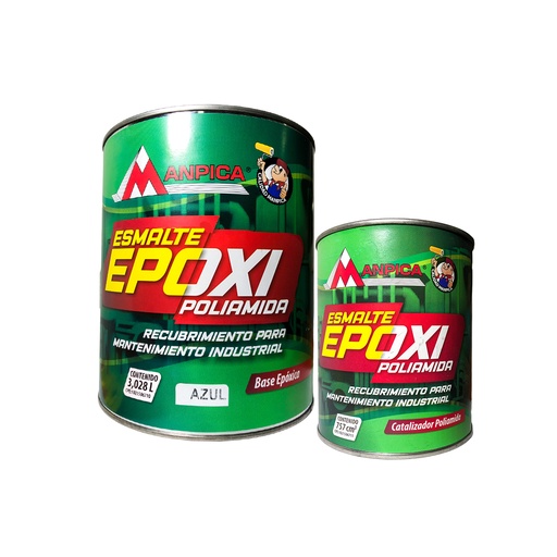 [1-833] KIT ESMALTE EPOXI AZUL MANPICA 1-833