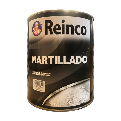 [1-882] PINTURA ESMALTE MARTILLADO AZUL OSCURO x GALON REINCO 1-882