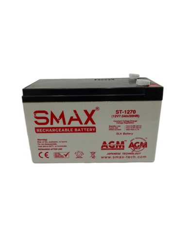 [1-899] BATERIA AGM 6V 7.0AH 20HR SMAX 1-899