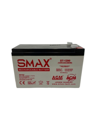 [1-904] BATERIA AGM 12V 9.0AH 20HR SMAX 1-904
