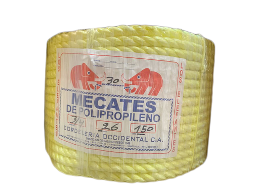 [1-946] MECATE ELEFANTE AMAR 3/4 x 26 KG (NUM 30) 1-946