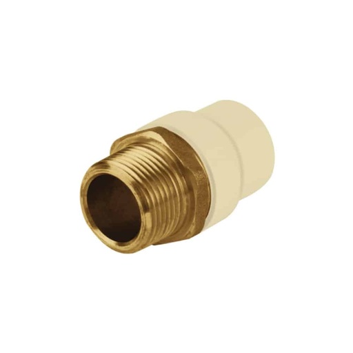 [1-973] ADAPTADOR MACHO AC 1/2" ROSCADA BRONCE TUBRICA 1-973