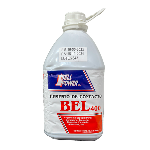 [1-981] CEMENTO CONTACTO x GALON BELL 400 POWER 1-981