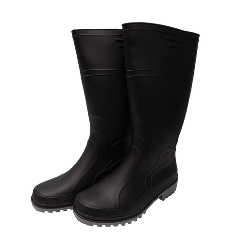 [1-994] BOTA DE PLASTICO NEGRA ALTA NRO 42 SANTA NINFA 1-994