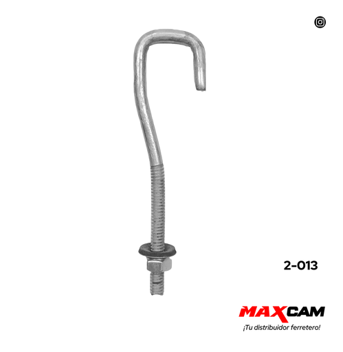 [2-013] [2-013] GANCHOS OMEGA 6 x 100 UNID G.V. 2-013