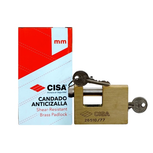 [2-112] CANDADO ANTICIZALLA 77MM CISA 2-112