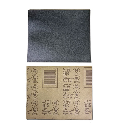 [2-331] LIJA GRANO 180 3M (NACIONAL) 2-331