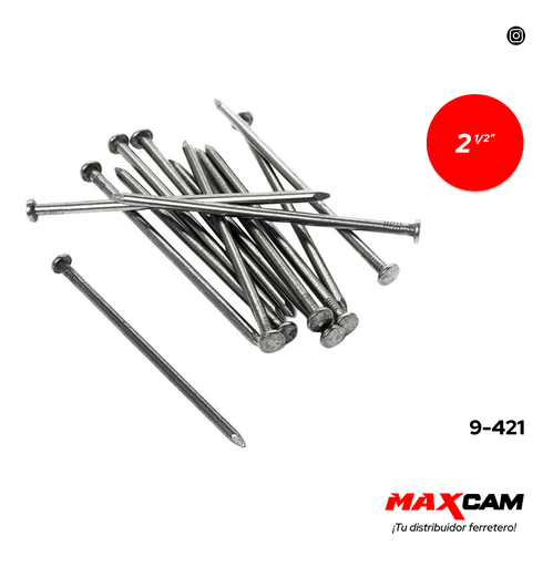 [9-421] CLAVO 2 1/2" x 22,7KG BRICKELL 9-421
