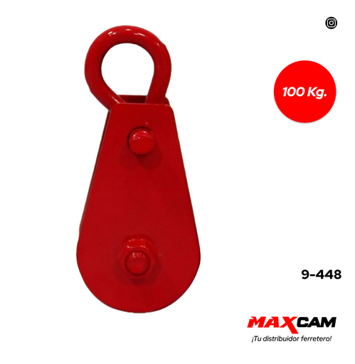 [9-448] POLEA 100 KG 9-448