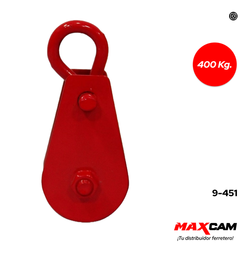 [9-451] POLEA 400 KG 9-451