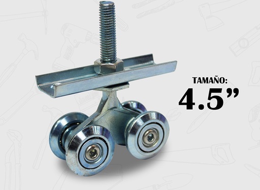 [9-455] GARRUCHA DOBLE 4.5" IMPORTADA 9-455