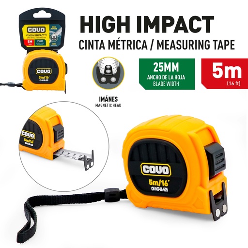 [9-500] METRO ALTO IMPACTO x 5 MTS 9-500