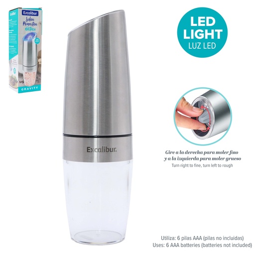 [9-572] SALERO O PIMENTERO ELECTRICO EXCALIBUR 9-572