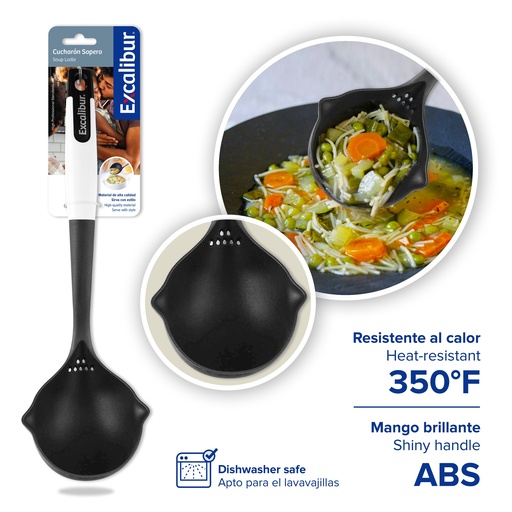 [9-574] CUCHARON PLAST SOPERO EXCALIBUR 9-574
