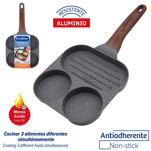 [9-577] SARTEN CON DIVISIONES EXCALIBUR 9-577