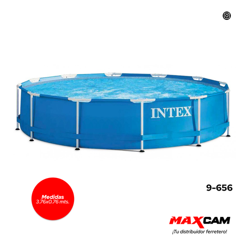 [9-656] PISCINA REDONDA 3.66x0,76 MTS INTEX 9-656