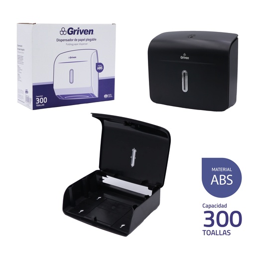 [9-679] DISPENSADOR DE PAPEL TOALLA GRIVEN 9-679