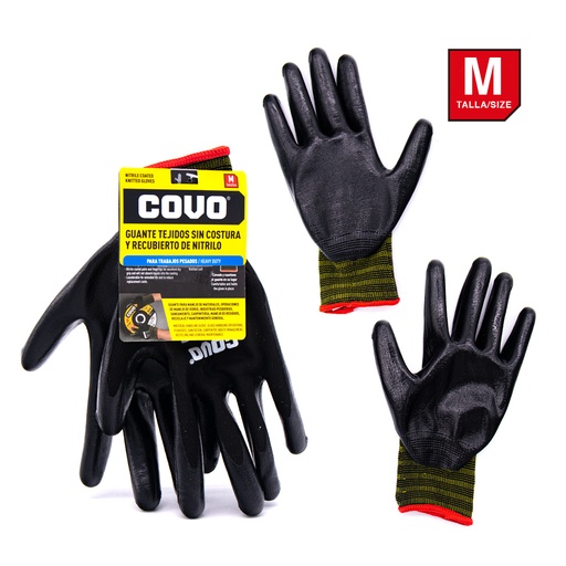 [4-807] GUANTES RECUBIERTO NITRILO COVO PAR 4-807