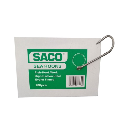 [4-839] [4-839] ANZUELO P/PESCAR  #6 x CAJA 100 UNID SACO 4-839