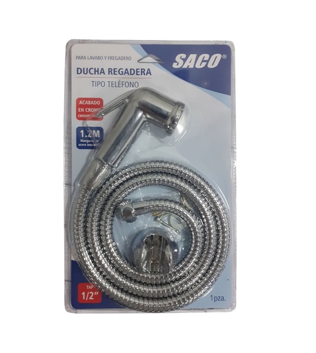 [4-913] DUCHA TELEFONO MANGUERA 1.2M SACO 4-913