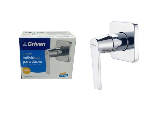 [4-980] LLAVE P/DUCHA INDIVIDUAL x 1/2 BRONCE GRIVEN 4-980