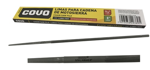 [4-993] LIMA P/ MOTOSIERRA x 3/16 COVO 4-993