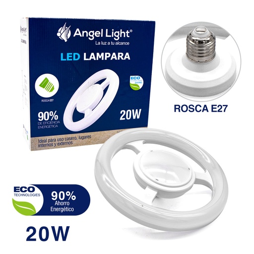 [5-074] LAMPARA LED 20W ANGEL LIGHT 5-074