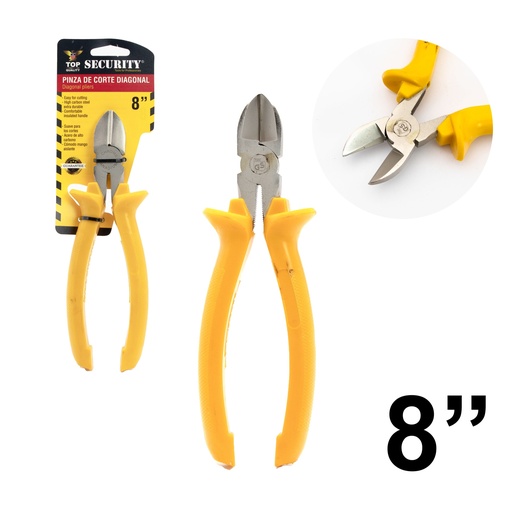 [5-085] ALICATE CORTE DIAGONAL 8¨ SECURITY 5-085