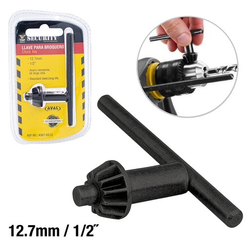 [5-099] LLAVE PARA MANDRIL TALADRO 1/2" SECURITY 5-099