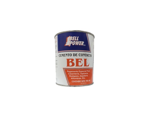 [2-436] CEMENTO CONTACTO x 1/4 GLN (946ml) BELL POWER 2-436