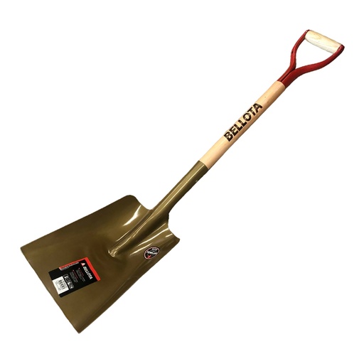 [2-455] PALA CUADRADA DORADA 5502-7 BELLOTA 2-455