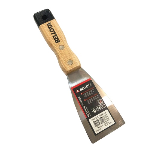 [2-501] ESPATULA FLEXIBLE M/MADERA 2" BELLOTA 2-501