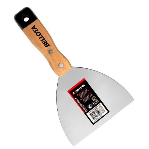 [2-504] ESPATULA FLEXIBLE M/MADERA 5" BELLOTA 2-504