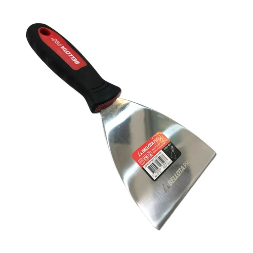 [2-507] ESPATULA RIG INOX M/BIMATERIAL 4" BELLOTA 2-507
