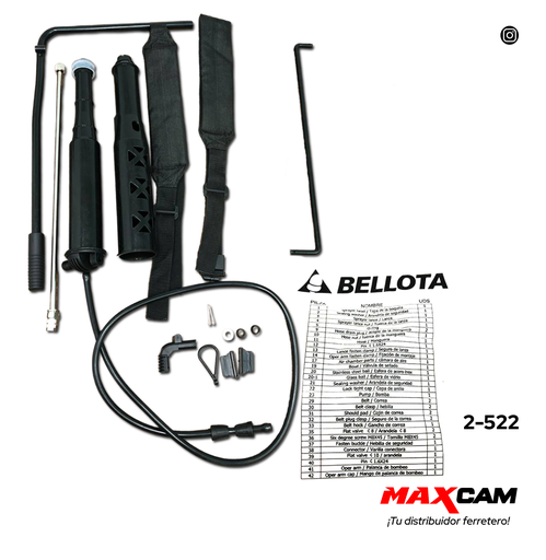 [2-522] KIT FUMIGADORA SK2FP20-16 BELLOTA 2-522