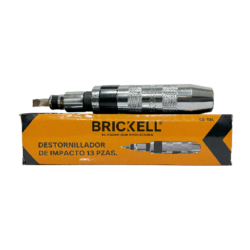 [8-180] DESTORNILLADOR DE IMPACTO 13 PCS BRICKELL 8-180