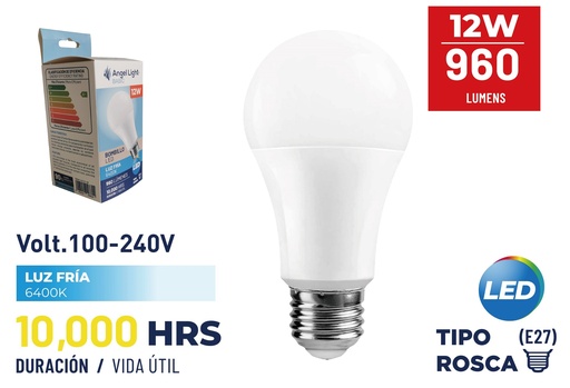 [8-224] BOMBILLO BULBO LED 12W ANGEL LIGHT BASIC 8-224