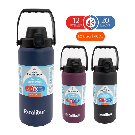 [8-360] BOTELLA TERMICA 1.2 LTS EXCALIBUR 8-360