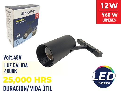 [8-400] LAMPARA LED MAGNETICA 12W ANGEL LIGHT 8-400