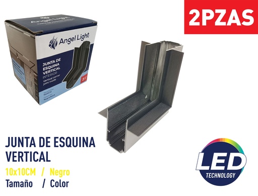 [8-410] ESQUINERO VERTICAL EMPOTRAR x 2 UNID ANGEL L 8-410