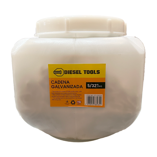 [8-475] CADENA GALVANIZADA x 5/32 x 25KG DIESEL T 8-475